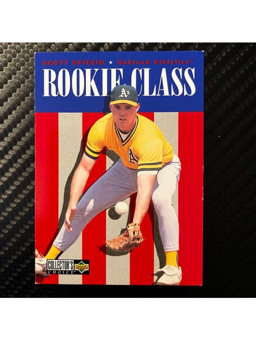 Scott Spiezio 1996 Oakland A’s Upper Deck ROOKIE CLASS MLB Baseball Trading Card